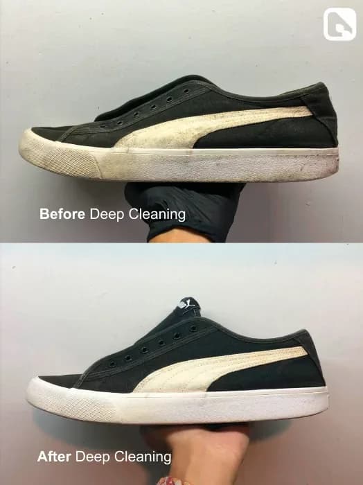 Hasil Deep Clean Puma Barcelona Arthree